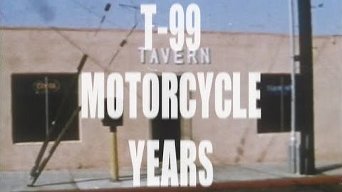 T-99 - Motorcycle Years [Official Music Video]