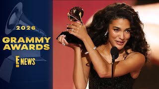 Best New Artist Winner Olivia Dean Says She’s a “Product of Bravery” | Grammys 2026