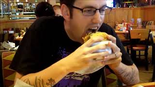 Eating a Free A-1 Burger from Red Robin | Insane Taste Reveal