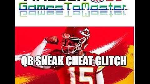 Madden 20 Glitches Cheats and Tips - QB Sneak Cheat Glitch