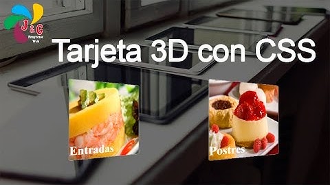 Tarjeta 3d con Css