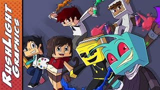 The Brush Bunch- BrushBunch - Minecraft SpeedArt