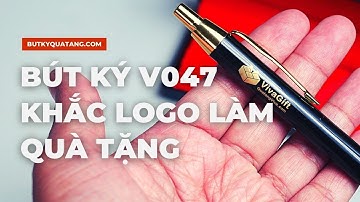 Bút ký khắc tên || Bút ký kim loại giá rẻ V047 khắc logo làm quà tặng doanh nghiệp