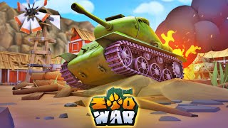 Zoo War: 3v3 Tank Game Online (Gameplay Android) screenshot 1