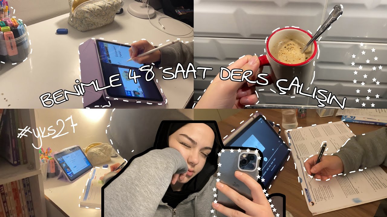 YKS DERS ÇALIŞMA GÜNLÜĞÜM📚🤯 || PROGRAM YETİŞTİRMEYE ÇALIŞMAK !! || ÖZLEM DURU 