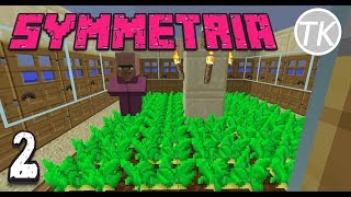 Time to Farm! Minecraft 1.12.1 Symmetria Lets Play Episode 2