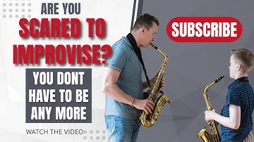 How to Overcome the Fear of Improvisation on Sax 🎷 | Play with Confidence