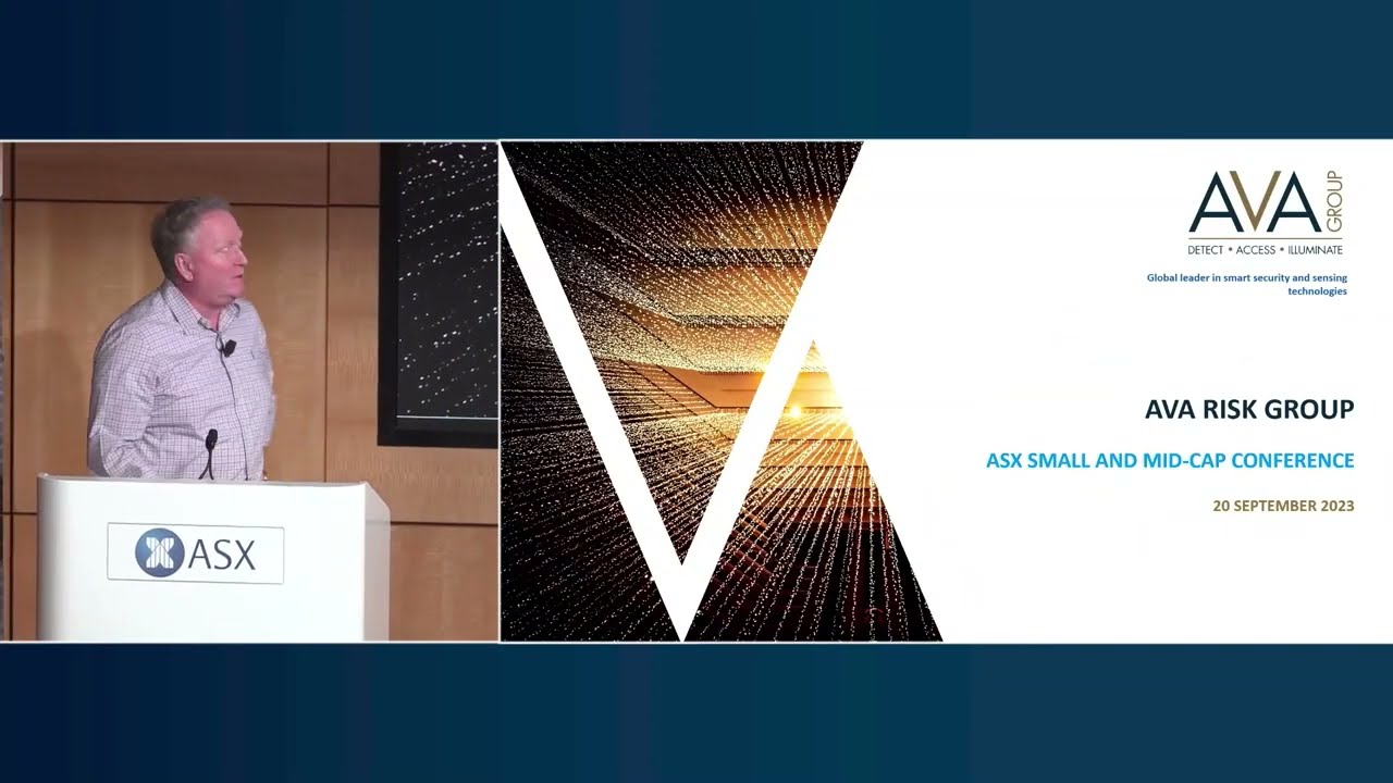 ASX Small and Mid-Cap Conference September 2023 | Ava Risk Group Ltd (ASX: AVA)