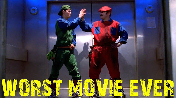 Super Mario Bros - The Original Bad Video Game Movie - Worst Movie Ever
