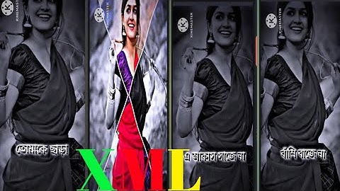 Tomake Chara A Akash Sajena |Bengali Romantic Status video Editing |Alight Motion TutorialFileXml