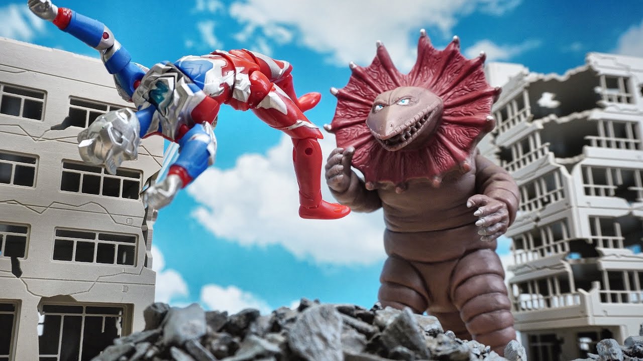 パーツ流用⁈【ウルトラマン】エリマキテレスドン ソフビレビュー