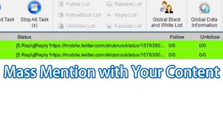 How to mass mention with your content on Twitter