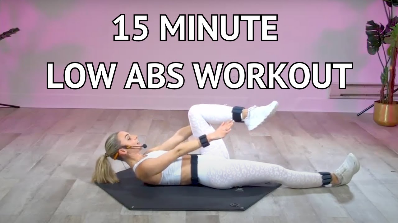 15 Minute Low Ab Workout