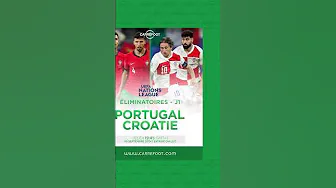 UEFA LIGUE DES NATIONS : Danemark - Suisse, Ecosse - Pologne, Serbie - Espagne, Portugal - Croitie thumbnail