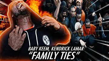 KENDRICK SMOKIN ON YO TOP 5! | Baby Keem, Kendrick Lamar - family ties (Official Video) REACTION