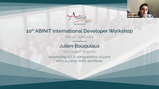 Automating ΔSCF computations of point defects using AbiPy workflows (Julien Bouquiaux)