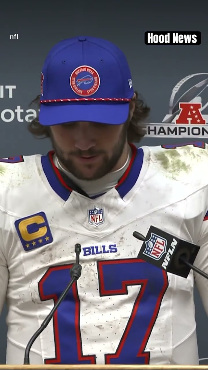 Josh Allen on the loss #hoodnews #joshallen #buffalobills #chiefs #viralvideo #trending #sports #how