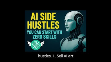 AI Side Hustles You Can Start with Zero Skills   #artificialintelligence #2025trends