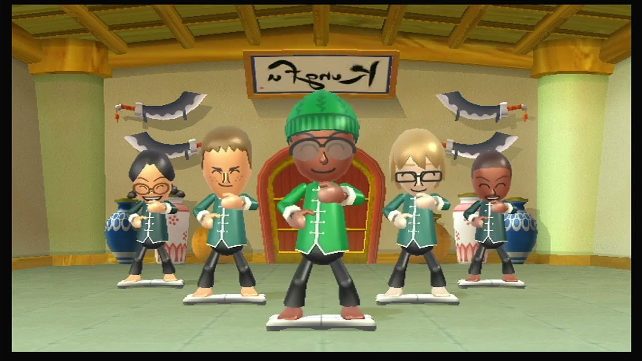 Wii Fit Plus — ритмическое кунг-фу (режим для начинающих)