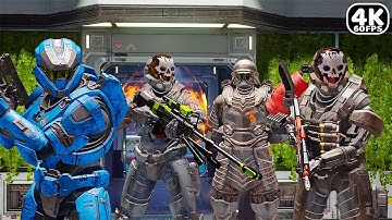 Halo Infinite Multiplayer Gameplay Ranked CTF AQUARIUS (XBOX SERIES X 4K60FPS) | No Commentary