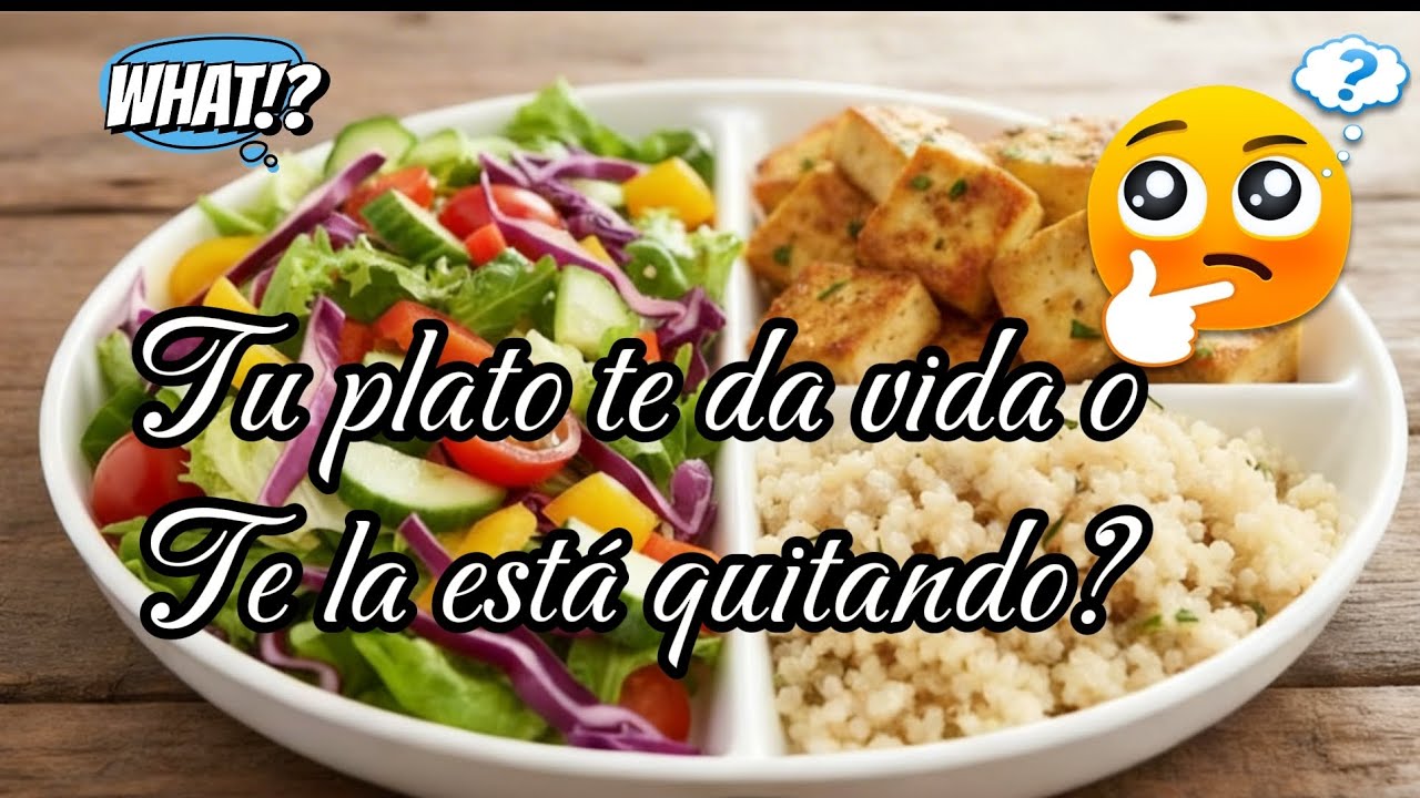 Tu plato te está dando vida? O te la está quitando | Lic. Nutrición Clinica.  George Baez