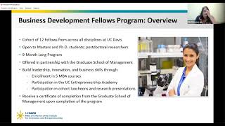 Full Business Development Fellowship and Leaders for the Future Fellowship Information Session Update