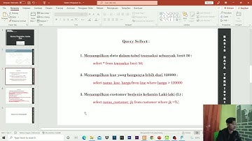 Basis Data Terdistribusi Menggunakan MySQL Query Browser