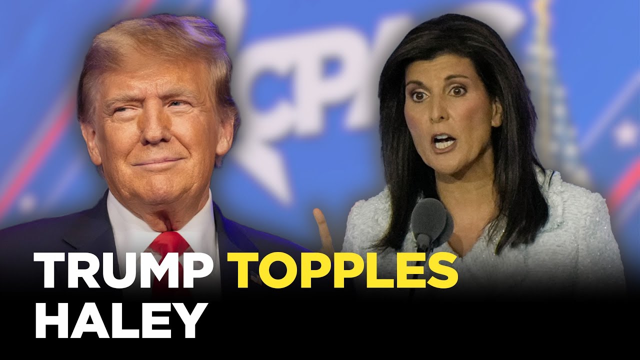 CPAC RECAP: Trump TROUNCES Haley in straw poll