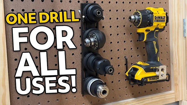 One DeWalt Tool with 4+ Uses! DeWalt Multi-Head Drill Review