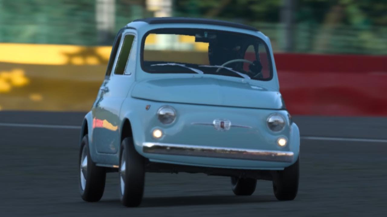 Gran Turismo 7 Replay Art of Cars: Fiat 500 F 1968