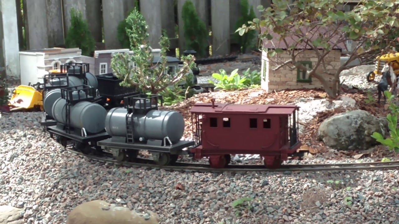 G scale trains YouTube