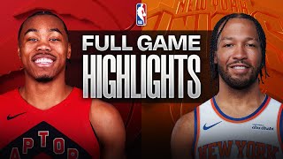 Full RAPTORS at KNICKS | NBA PRESEASON FULL GAME HIGHLIGHTS | October 15, 2026 News