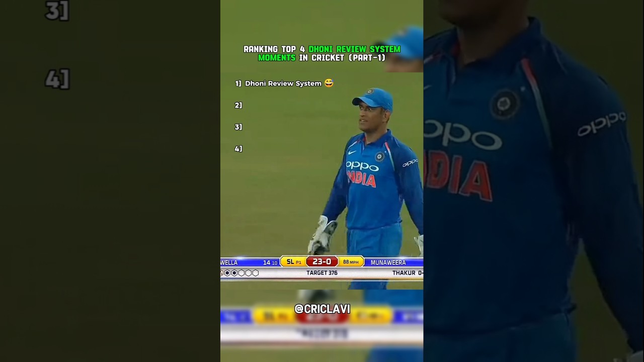 200 IQ Dhoni Review System Moments In Cricket 🔥#shorts #cricket #cricketshorts @six7o