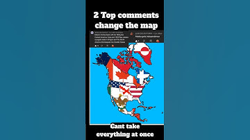 Top comments change North America, part 10 🇺🇲🇨🇦 #geography #mapping #map #countries #flags #america