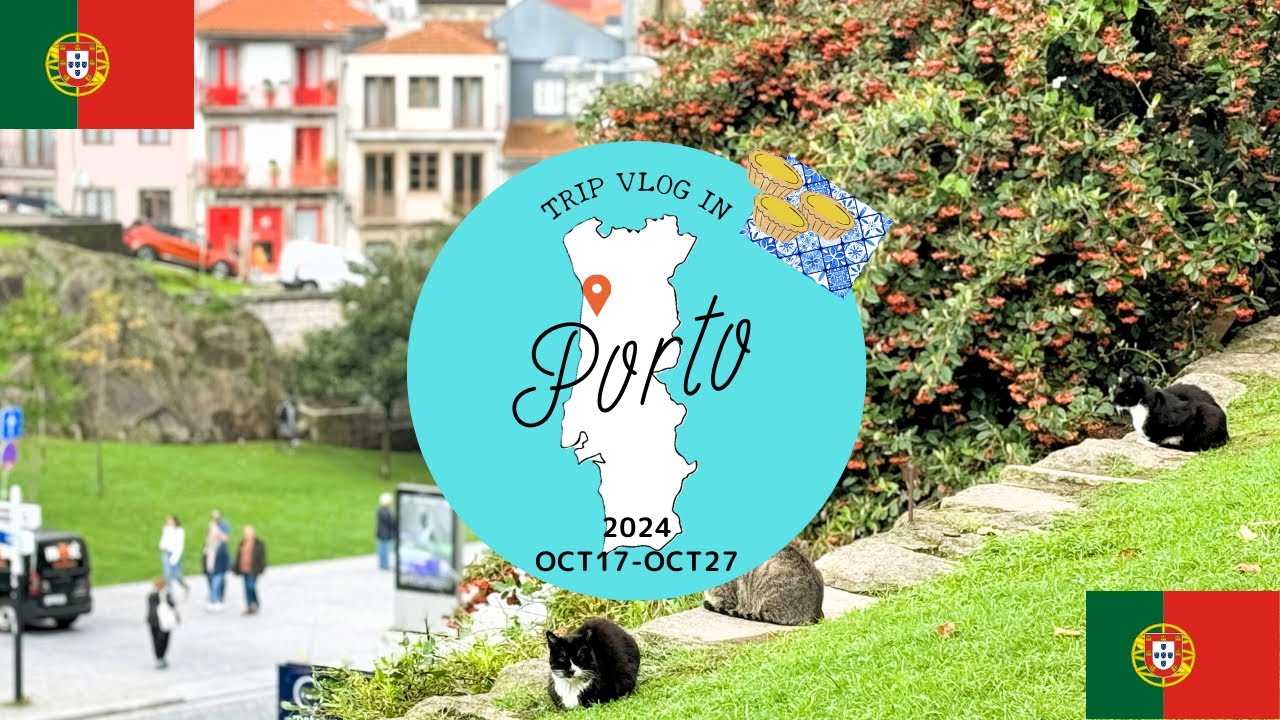 【ポルトガル・ポルト②】芸術的マクドナルドと川沿いの絶景｜ドン・ルイス1世橋散策＆リスボンへの旅準備【mariasolotravel】