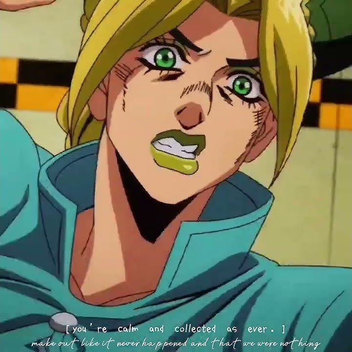 Jolyne- Meu xixi ta flutuando - stone ocean dublado 