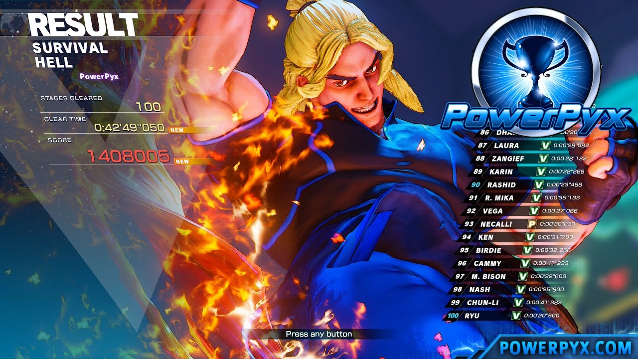 Vega Street Fighter 5: Champion Edition moves list, strategy guide, combos  and character overview