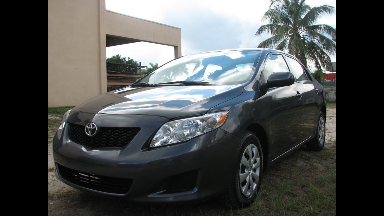 Toyota Corolla LE 2010 Gray - My Mint Car - YouTube