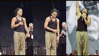 Matuê se emociona cantando Céu azul no Rock In Rio(Charlie Brown)