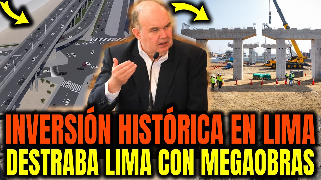PORKY DESTRABA LIMA CON INVERSIÓN HISTÓRICA DE 10 MEGAPROYECTOS