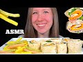 ASMR TURKEY PINWHEELS MUKBANG (No Talking) EATING SOUNDS