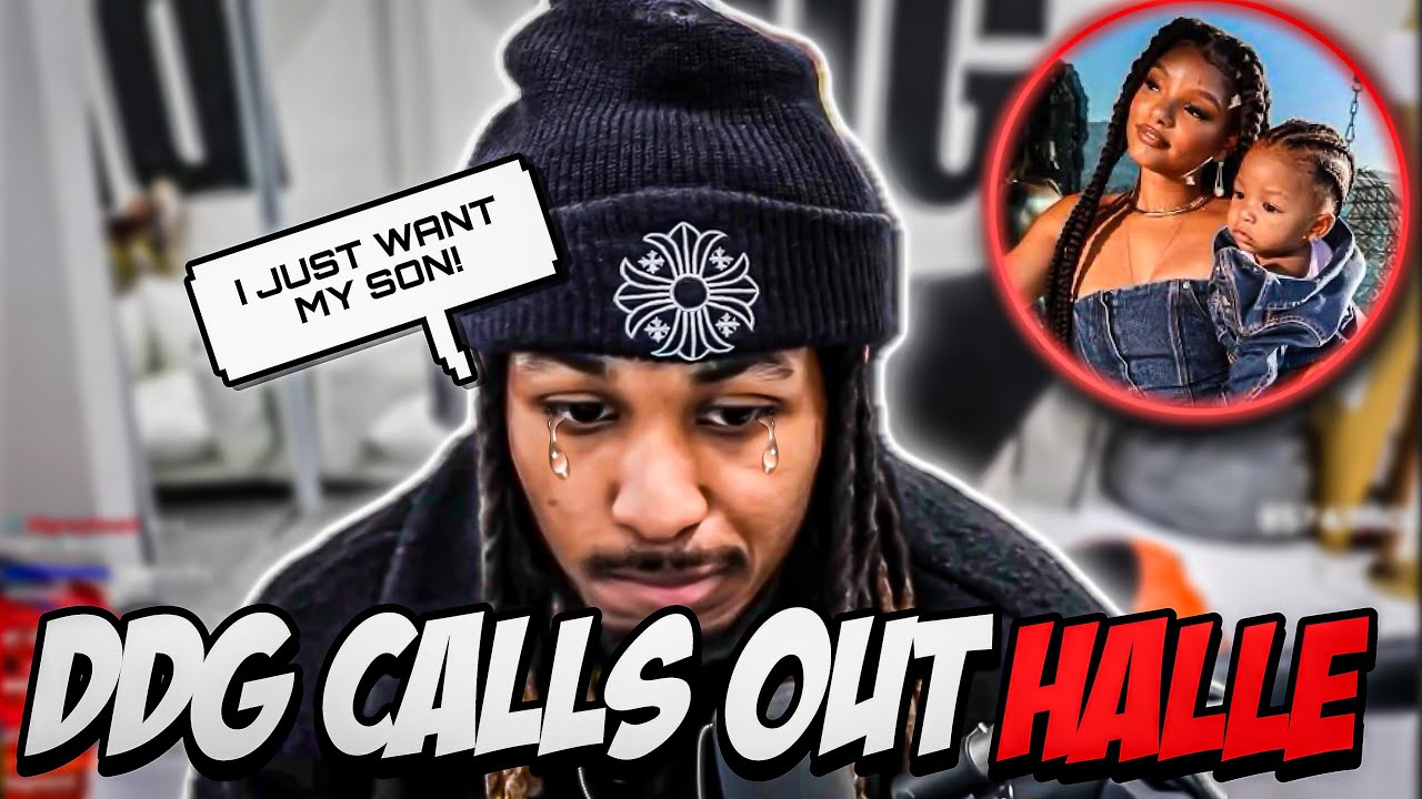 DDG CLAIMS HALLE WONT LET HIM SEE THEIR SON?!?! - YouTube
