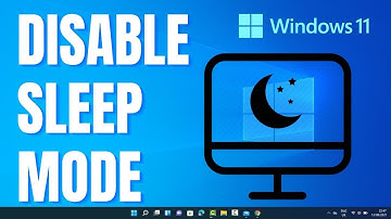 HOW TO DISABLE AUTO SLEEP MODE IN WINDOWS 11 Keep PC AWAKE | Extend your PC