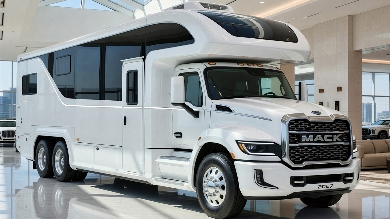 The Ultimate 2027 Mack 6x6 Motorhome Camper : A Million Dollar Home on Wheels?