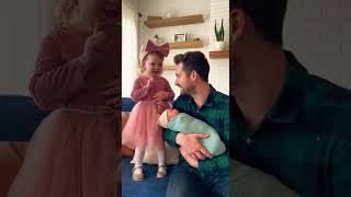 She really said "I’m not your kid anymore" ❤️😍 #shorts #toddlerdrama #funnykids #ytshorts