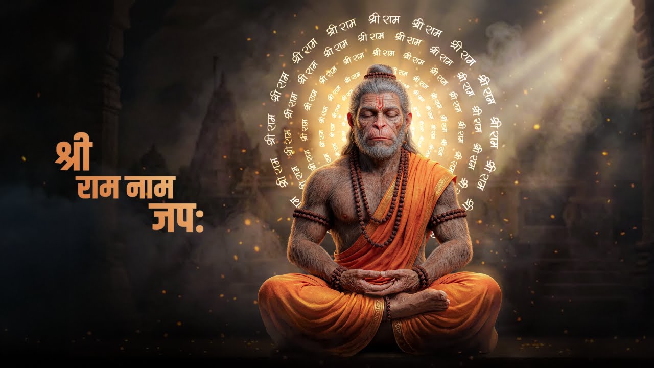 Shri Ram Naam Jaap 1008 Times – Powerful Mantra for Peace & Positivity | Meditation Music