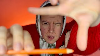 картинка: АСМР | Бабушка нарисует твой портрет | Ролевая игра, шепот