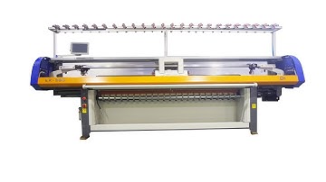 3 system 80inch full jacquard collar knitting machine