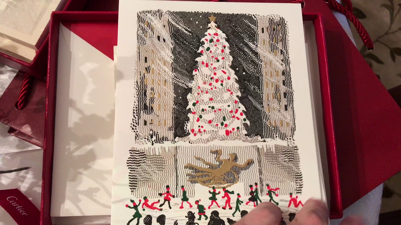 Cartier Christmas Card Unboxing - YouTube