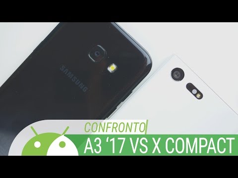 Samsung Galaxy A3 2017 vs Sony Xperia X Compact confronto ITA da TuttoAndroid